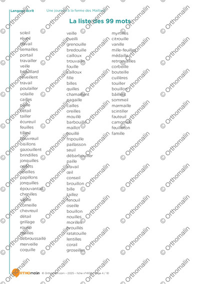Page 4 de la fiche