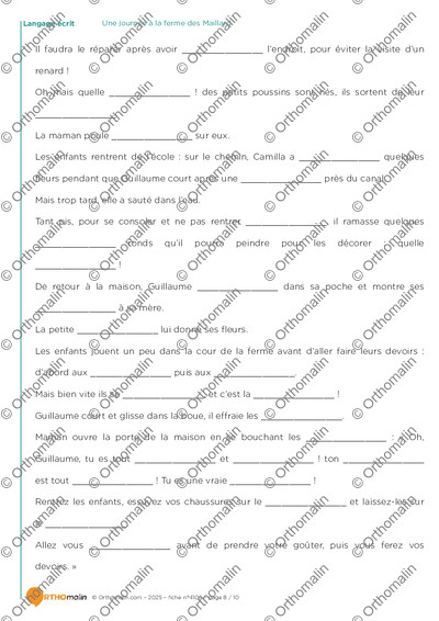 Page 8 de la fiche