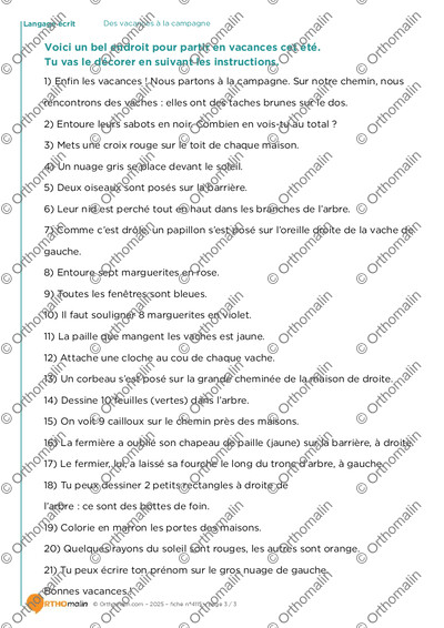Page 3 de la fiche