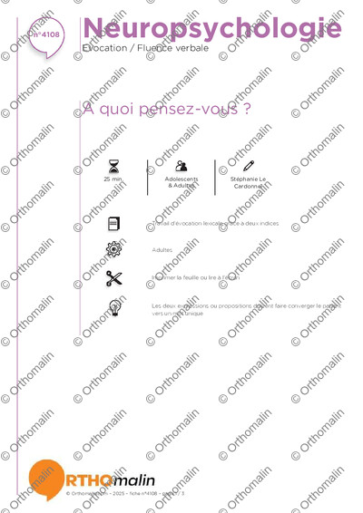 Page 1 de la fiche