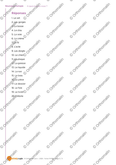 Page 3 de la fiche