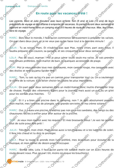 Page 2 de la fiche