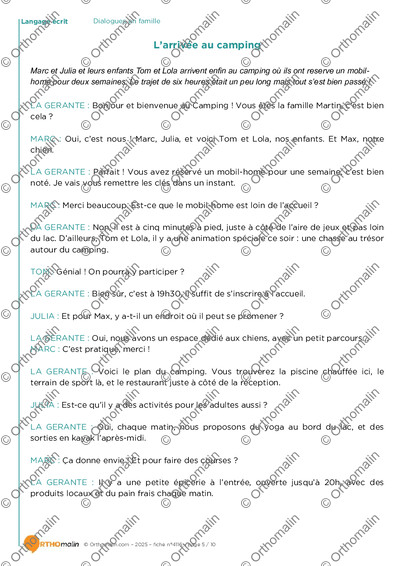 Page 5 de la fiche