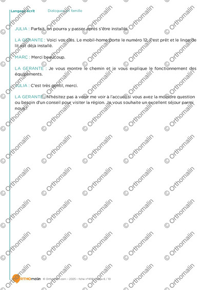 Page 6 de la fiche