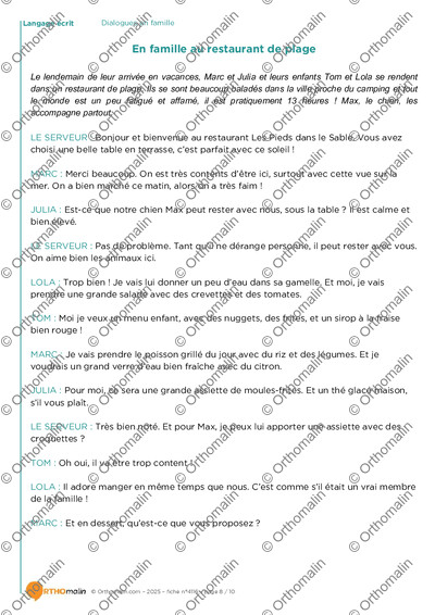 Page 8 de la fiche