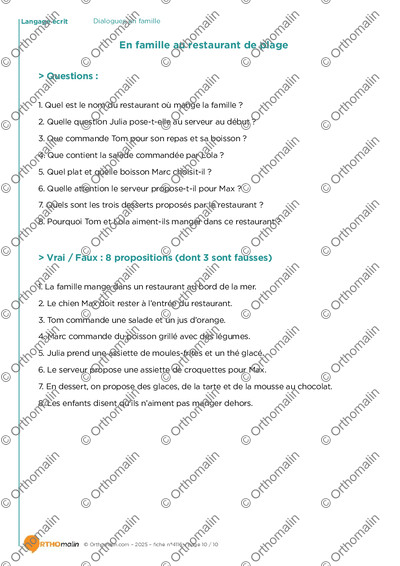 Page 10 de la fiche