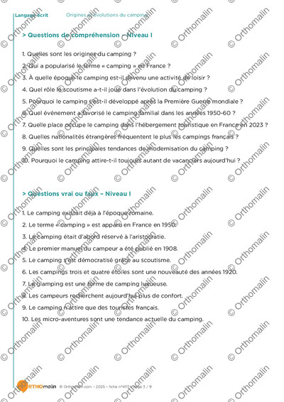 Page 3 de la fiche