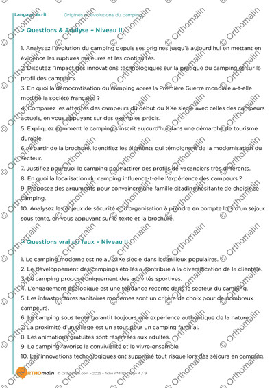Page 4 de la fiche