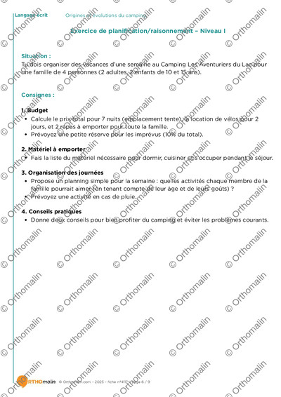 Page 6 de la fiche
