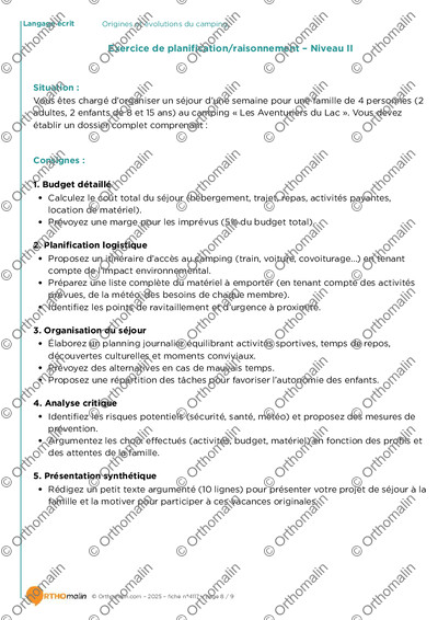 Page 8 de la fiche
