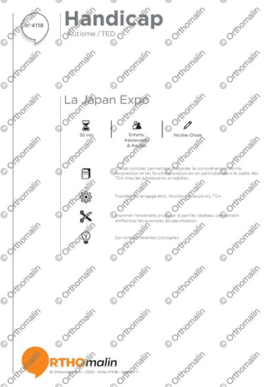 Page 1 de la fiche