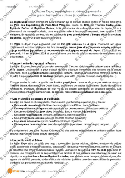 Page 2 de la fiche
