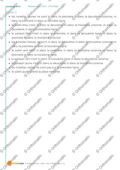 Page 5 de la fiche