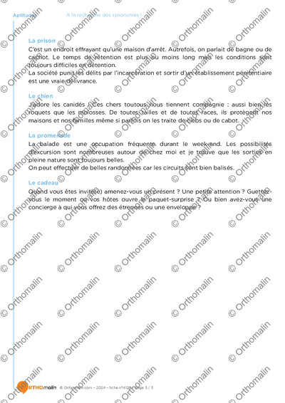 Page 3 de la fiche