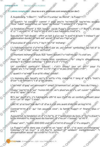 Page 5 de la fiche