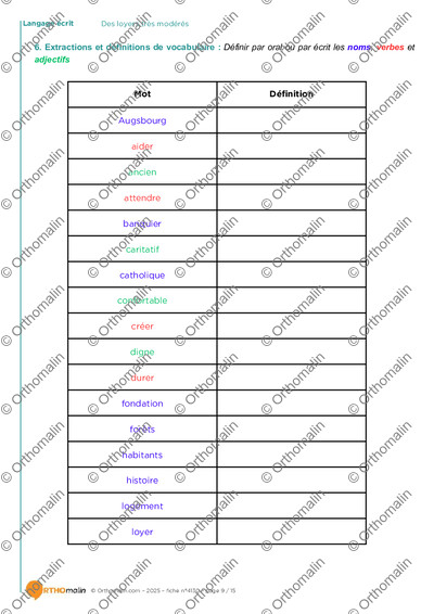 Page 9 de la fiche
