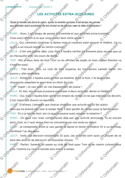 Page 2 de la fiche