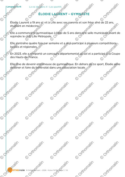 Page 7 de la fiche