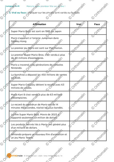 Page 12 de la fiche