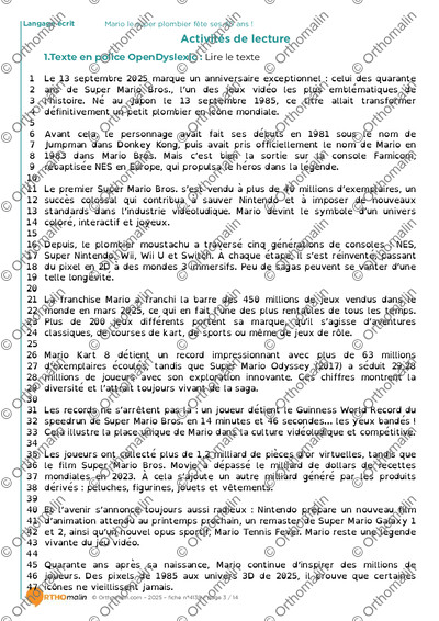 Page 3 de la fiche