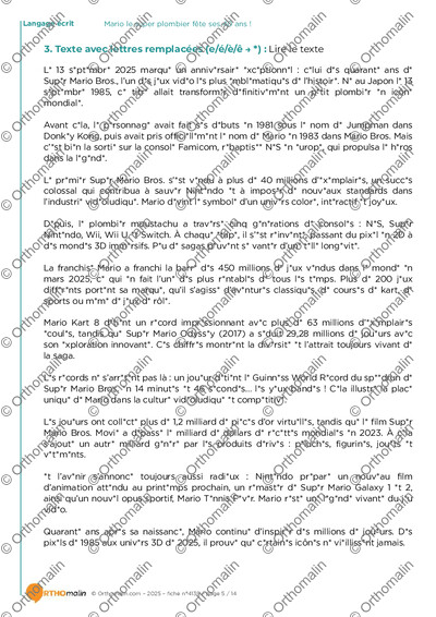 Page 5 de la fiche