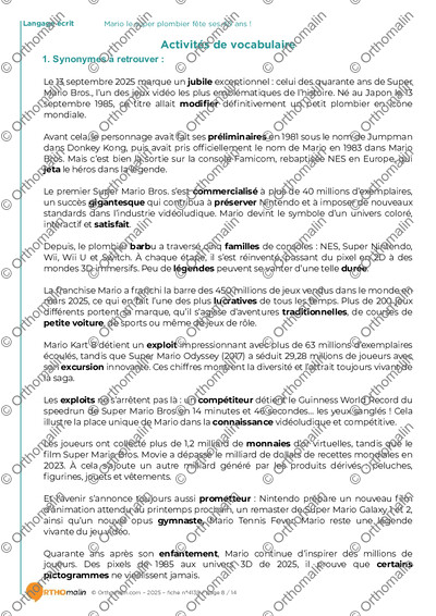 Page 8 de la fiche