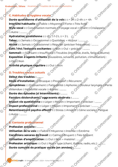 Page 3 de la fiche