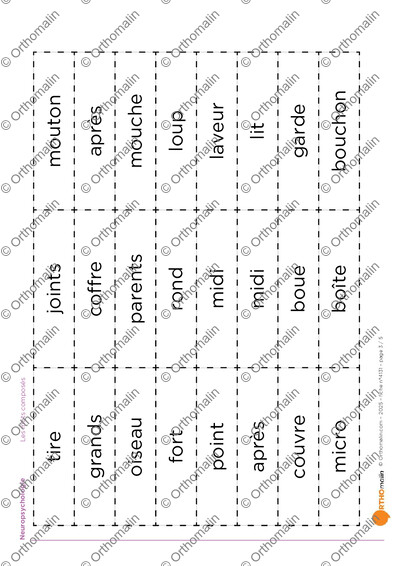 Page 3 de la fiche