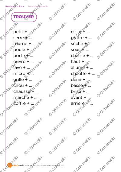 Page 5 de la fiche