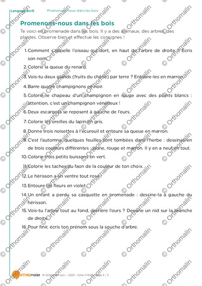 Page 3 de la fiche