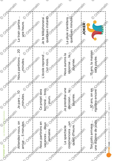 Page 6 de la fiche