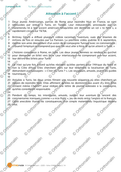 Page 2 de la fiche