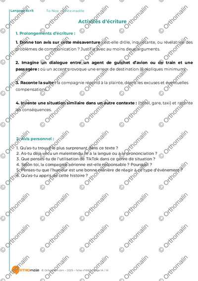 Page 14 de la fiche