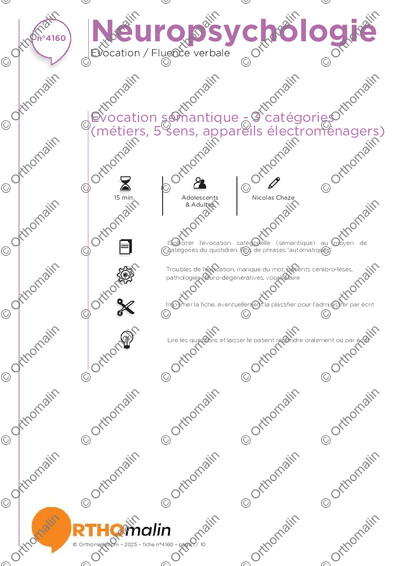 Page 1 de la fiche