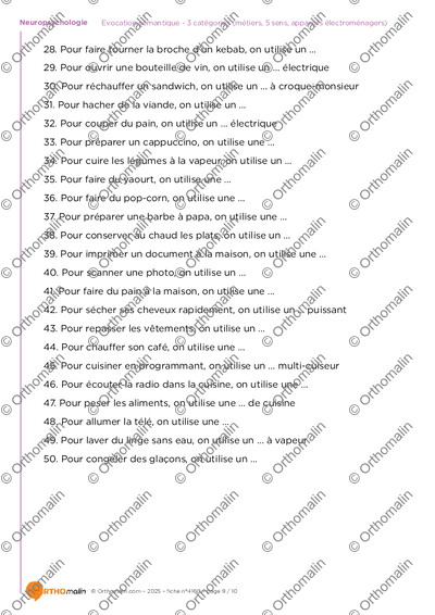 Page 9 de la fiche