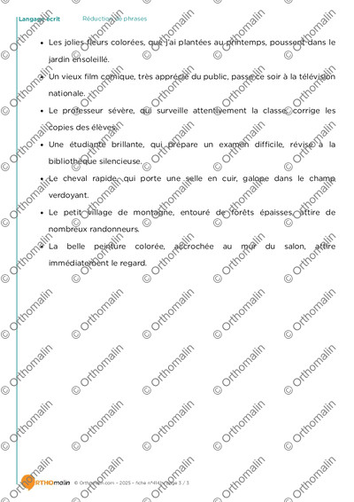 Page 3 de la fiche