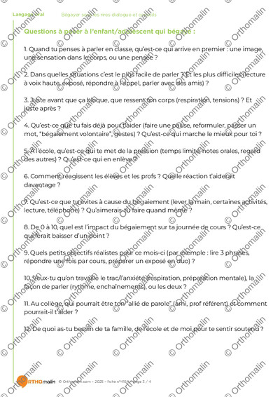 Page 3 de la fiche