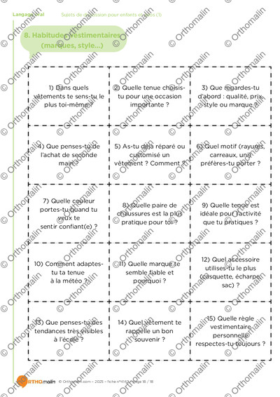Page 18 de la fiche