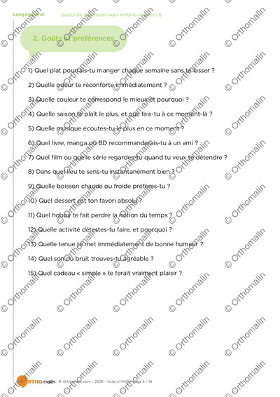 Page 5 de la fiche