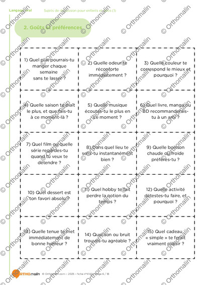 Page 6 de la fiche