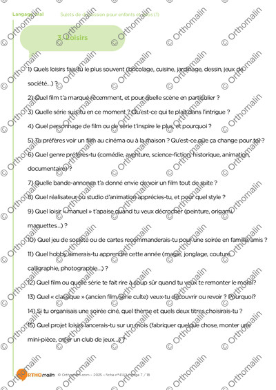 Page 7 de la fiche