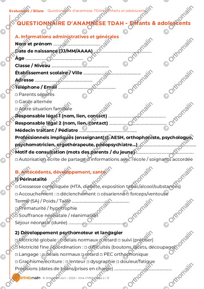Page 2 de la fiche