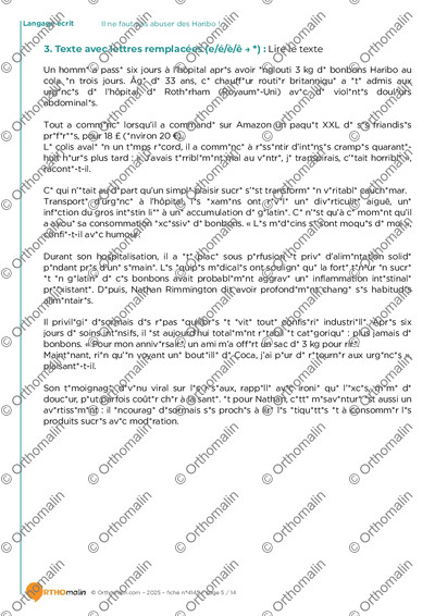 Page 5 de la fiche