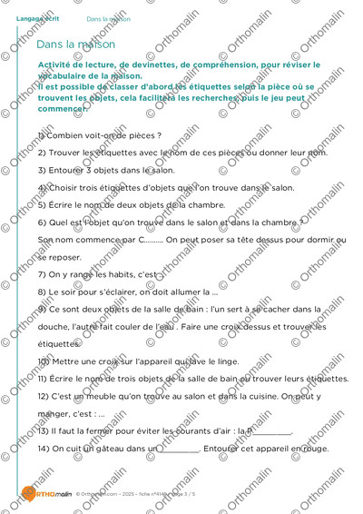 Page 3 de la fiche