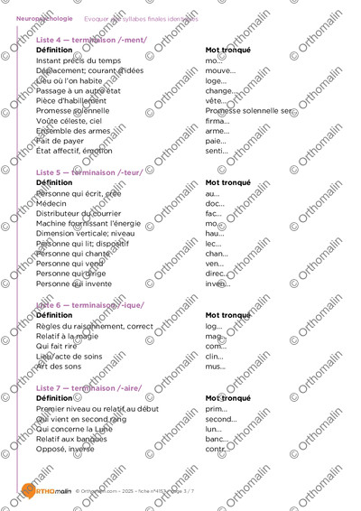 Page 3 de la fiche