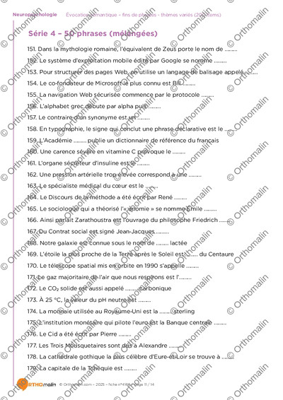 Page 11 de la fiche