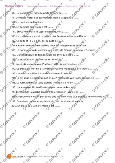 Page 12 de la fiche