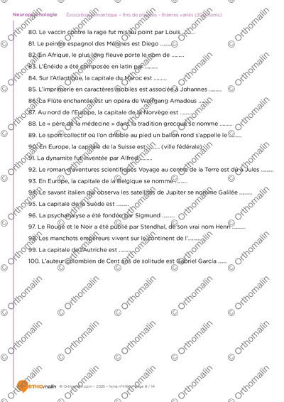 Page 6 de la fiche