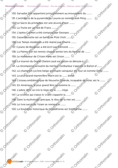 Page 9 de la fiche