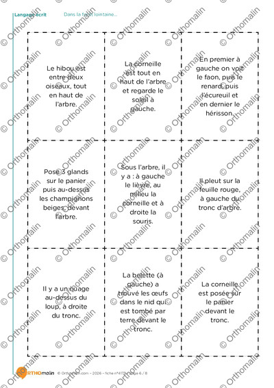 Page 6 de la fiche